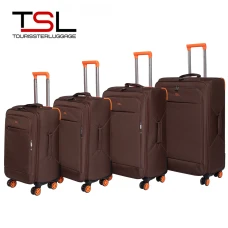 Чемодан TSL 1-006-04К коричневый