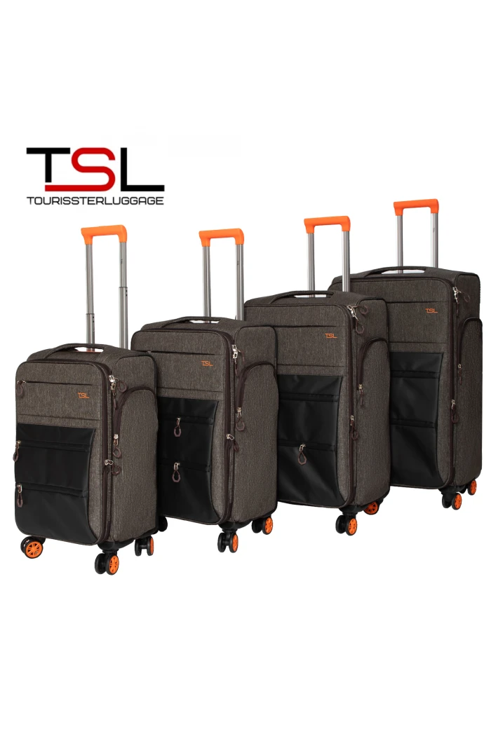 Чемодан TSL 1-007-04К коричневый<br /><span>Багаж</span>
