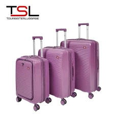 Чемодан TSL 2-033-03К фиолетовый