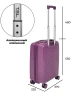 Чемодан TSL 2-033-03К фиолетовый<br /><span>Багаж</span>