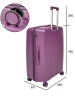 Чемодан TSL 2-033-03К фиолетовый<br /><span>Багаж</span>