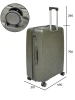 Чемодан TSL 2-033-03К хаки<br /><span>Багаж</span>