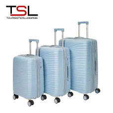 Чемодан TSL 2-034-03К голубой