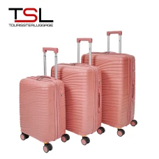 Чемодан TSL 2-034-03К пудра