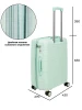 Чемодан TSL 2-035-03К мятный<br /><span>Багаж</span>