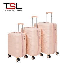 Чемодан TSL 2-035-03К светло-розовый