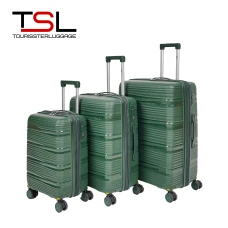 Чемодан TSL 2-035-03К темно-зеленый