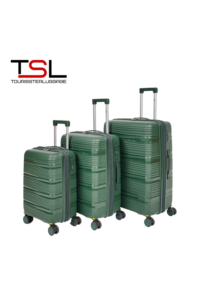 Чемодан TSL 2-035-03К темно-зеленый<br /><span>Багаж</span>
