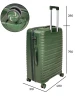 Чемодан TSL 2-036-03К зеленый<br /><span>Багаж</span>