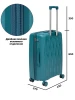 Чемодан TSL 2-037-02К бирюзовый<br /><span>Багаж</span>