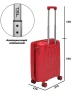 Чемодан TSL 2-037-02К красный<br /><span>Багаж</span>