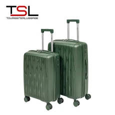 Чемодан TSL 2-037-02К темно-зеленый