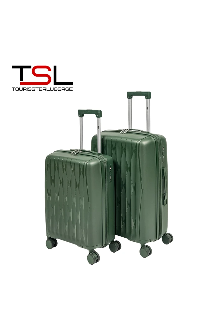 Чемодан TSL 2-037-02К темно-зеленый<br /><span>Багаж</span>