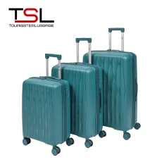 Чемодан TSL 2-037-03К бирюзовый