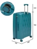 Чемодан TSL 2-037-03К бирюзовый<br /><span>Багаж</span>