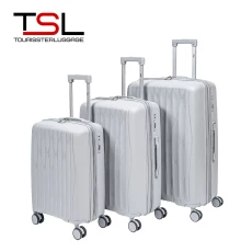 Чемодан TSL 2-037-03К светло-серый