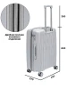 Чемодан TSL 2-037-03К светло-серый<br /><span>Багаж</span>