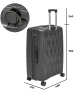 Чемодан TSL 2-037-03К темно-серый<br /><span>Багаж</span>