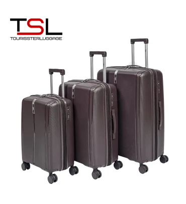 Чемодан TSL 2-038-03К коричневый