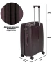 Чемодан TSL 2-038-03К коричневый<br /><span>Багаж</span>