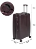 Чемодан TSL 2-038-03К коричневый<br /><span>Багаж</span>