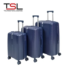 Чемодан TSL 2-038-03К темно-синий