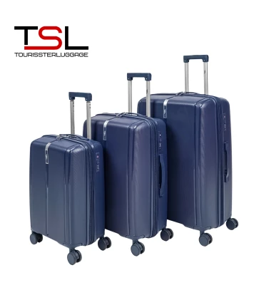 Чемодан TSL 2-038-03К темно-синий