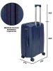Чемодан TSL 2-038-03К темно-синий<br /><span>Багаж</span>