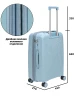 Чемодан TSL 2-039-03К голубой<br /><span>Багаж</span>