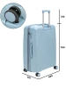 Чемодан TSL 2-039-03К голубой<br /><span>Багаж</span>