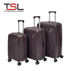 Чемодан TSL 2-039-03К коричневый