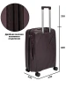 Чемодан TSL 2-039-03К коричневый<br /><span>Багаж</span>