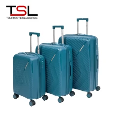 Чемодан TSL 2-039-03К синий