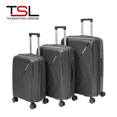 Чемодан TSL 2-039-03К темно-серый
