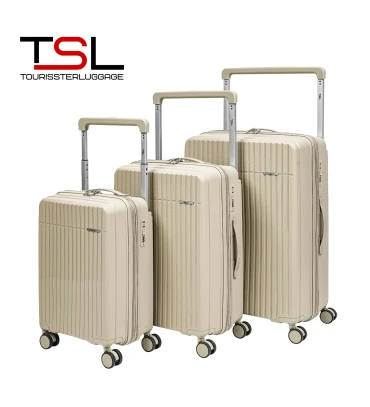 Чемодан TSL 2-040-03К бежевый