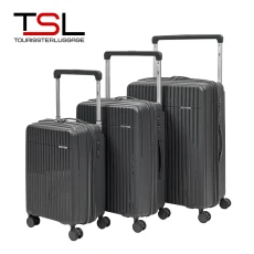 Чемодан TSL 2-040-03К серый