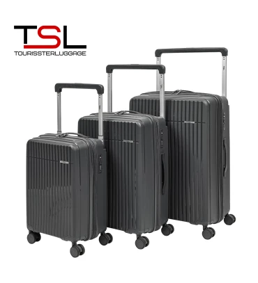Чемодан TSL 2-040-03К серый