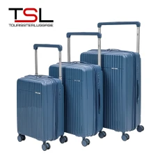 Чемодан TSL 2-040-03К синий