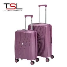 Чемодан TSL 2-041-02К фиолетовый