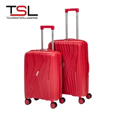 Чемодан TSL 2-041-02К красный