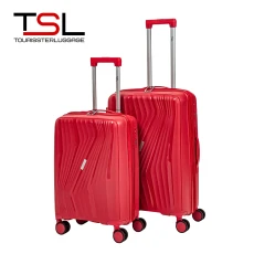 Чемодан TSL 2-041-02К красный