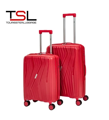 Чемодан TSL 2-041-02К красный