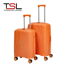 Чемодан TSL 2-041-02К оранжевый