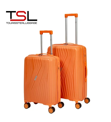 Чемодан TSL 2-041-02К оранжевый