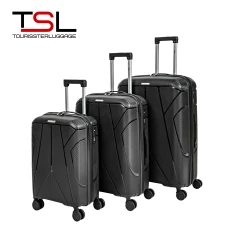 Чемодан TSL 2-042-03К черный