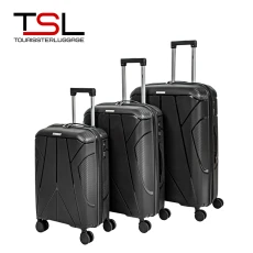 Чемодан TSL 2-042-03К черный