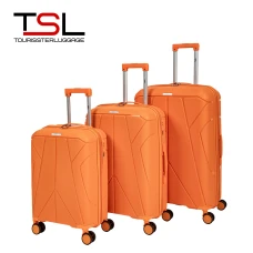 Чемодан TSL 2-042-03К оранжевый
