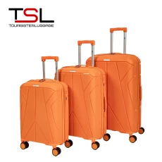 Чемодан TSL 2-042-03К оранжевый