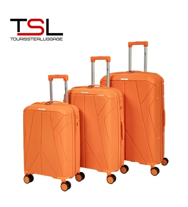 Чемодан TSL 2-042-03К оранжевый