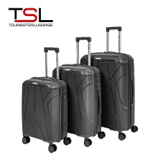 Чемодан TSL 2-042-03К темно-серый